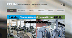 Desktop Screenshot of fitin.ch