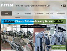 Tablet Screenshot of fitin.ch